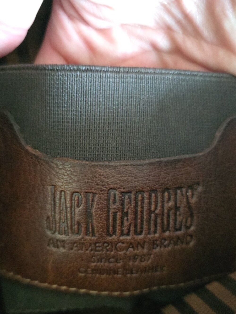 Jack Georges Small Brown Leather Backpack — Women - Picture 11 of 15